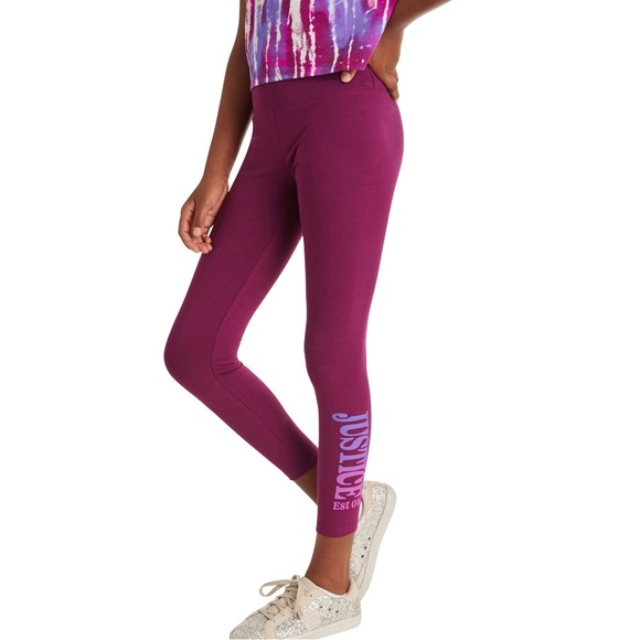 NWT Justice girls leggings and shirts bundle - Picture 4 of 5